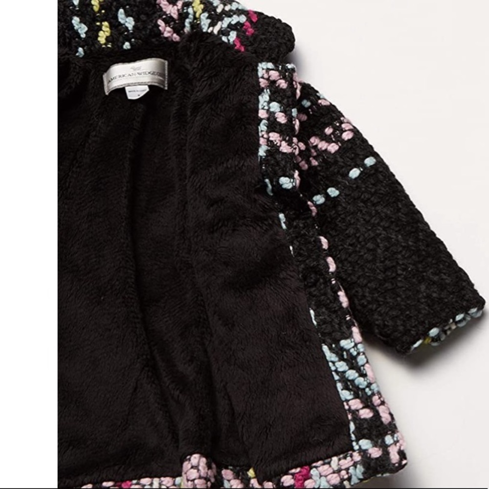 Widgeon Girls' A-Line Coat, Plaid Wool 12